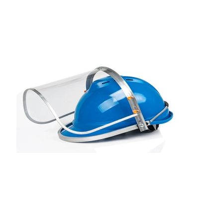 kopen PVC kettingzaag harde hoed met spatvast volledig gezichtsmasker en 6-punts ophanging voor bouwveiligheid online vervaardiging