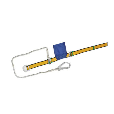 Kopen 1250mm 22.2KN Sterkte veiligheidsgordel met 100% polyester veiligheidsgordel voor verhoogde werkplatforms online vervaardiging