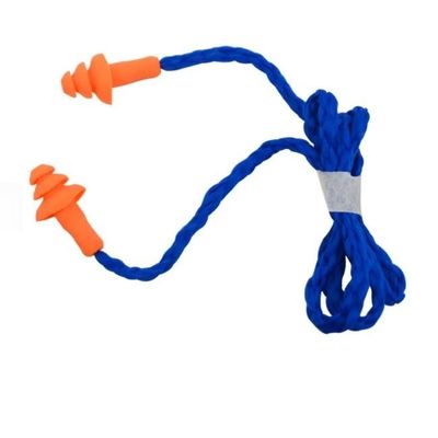 kopen Van het het Schuimoor van het veiligheids Opnieuw te gebruiken Silicone Stoppen 31,5 X 12.5mm met Nylon pvc-Koord online vervaardiging