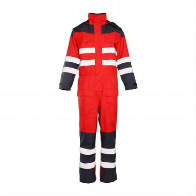 Kopen Waterdicht oliebestendige vlamvertragende werkkleding FR Overalls met 98% polyester 2% koolstofvezel online vervaardiging