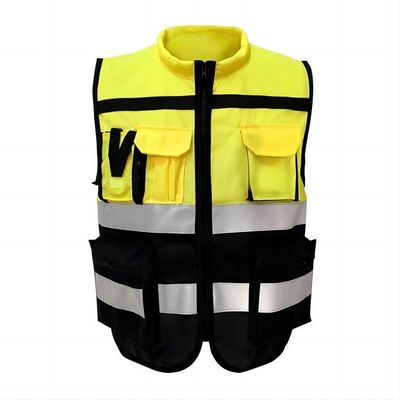 kopen 360 graden reflecterend vest met 120 g polyesterstof en 5 cm hoog reflecterend bandje voor industrieel gebruik online vervaardiging