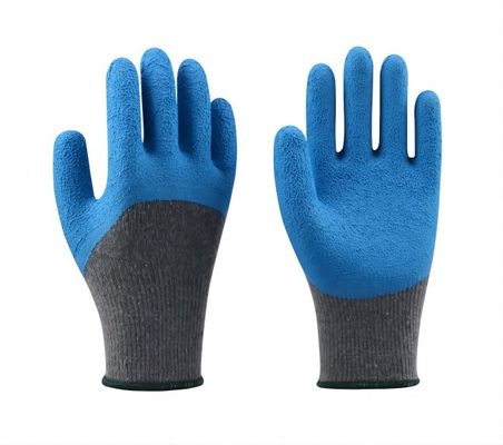 kopen 10 Gauge Latex Krinkle Palm Coated Rubber Dipped Handsets EN388 Gecertificeerd voor bouw en tuinieren online vervaardiging