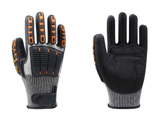 kopen 13 Gauge antivibratiehandschoenen met snij- en schokbestendigheid voor zwaar werk online vervaardiging