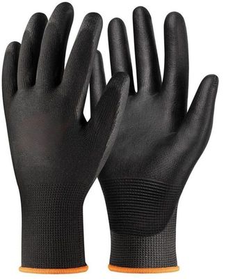 kopen Elastische lichtgewicht veiligheidswerkhandschoenen met polyurethaancoating voor verbeterde grip online vervaardiging