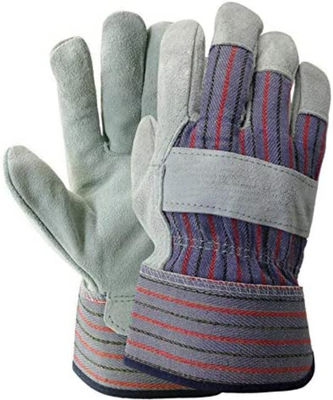kopen Handhandschoenen van leder met een sterke greep, doorboordingsbestendige en gerubberde veiligheidsmanschetten voor veiligheidswerkzaamheden online vervaardiging