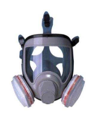 kopen TPE Grijs Geheel Gezicht Respirator Met Grote Venster Bayonet Connectie CE Gecertificeerd Voor Stofgas Defensie online vervaardiging