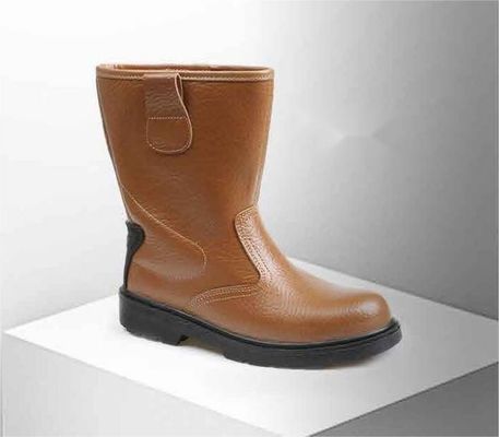 kopen 33cm Industriële het Werklaarzen die Staal Toe Work Shoes US3-14 UK2-13 lassen online vervaardiging