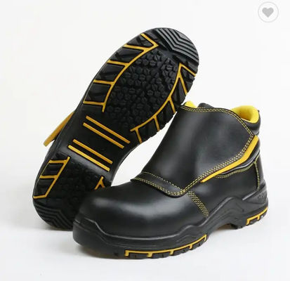 kopen Hoogtemperatuurweerstand S3 SRC Anti-smash welding veiligheidsschoenen Lederschoenen voor industrieel gebruik online vervaardiging