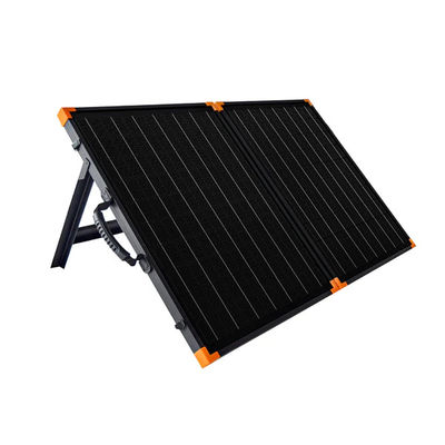 kopen Monocristallijn 200W draagbare zonnepanelen met IP68 waterdicht opvouwbaar ontwerp en 2 USB-uitgangen online vervaardiging