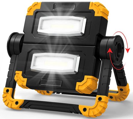 kopen Oplaadbaar draagbaar LED-werklicht met 2000 lumen 360 graden rotatie en 5000 mAh batterij online vervaardiging