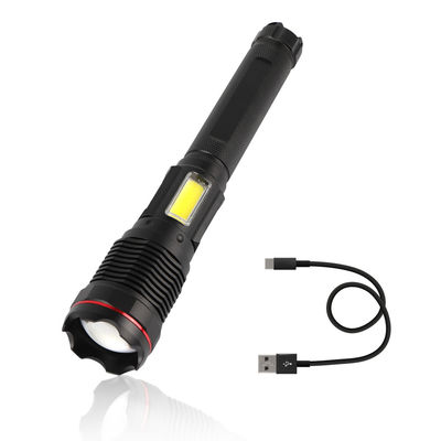 kopen 16000 lumen oplaadbare waterdichte LED zaklamp voor kamperen wandelen en buitenactiviteiten online vervaardiging