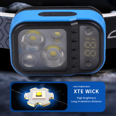 kopen IPX4 waterdichte LED-koplamp 400-500 lumen met compact ontwerp voor buitenactiviteiten online vervaardiging