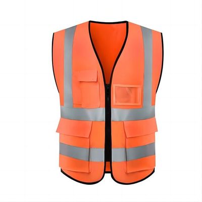 Goede prijs. Industriële sneldroge reflecterende vest met 5 cm hoge reflecterende band en aanpasbare opties online