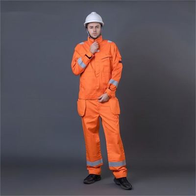 Goede prijs. 65% katoen 35% polyester lichtgewicht brandvertragend veiligheidspakken met EN- of AS/NZS-standaard online