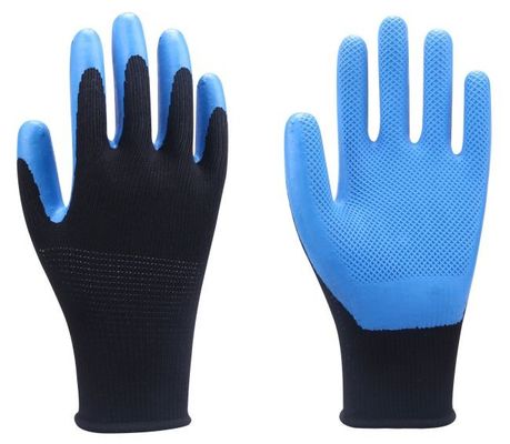 Goede prijs. 10 Gauge Eco-Latex coated slip resistant handschoenen met naadloze polyester voering voor veiligheid en comfort online