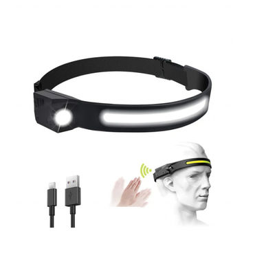 Goede prijs. 1200 lumen USB oplaadbare IP65 waterdichte LED-koplamp voor kamperen en onderhoudswerklamp online