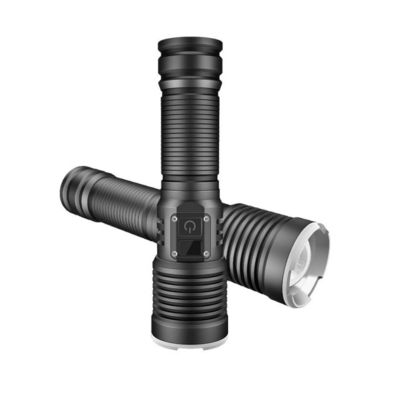 Goede prijs. High Lumens LED zaklamp oplaadbaar met zoomfunctie voor kamperen en buitenactiviteiten online